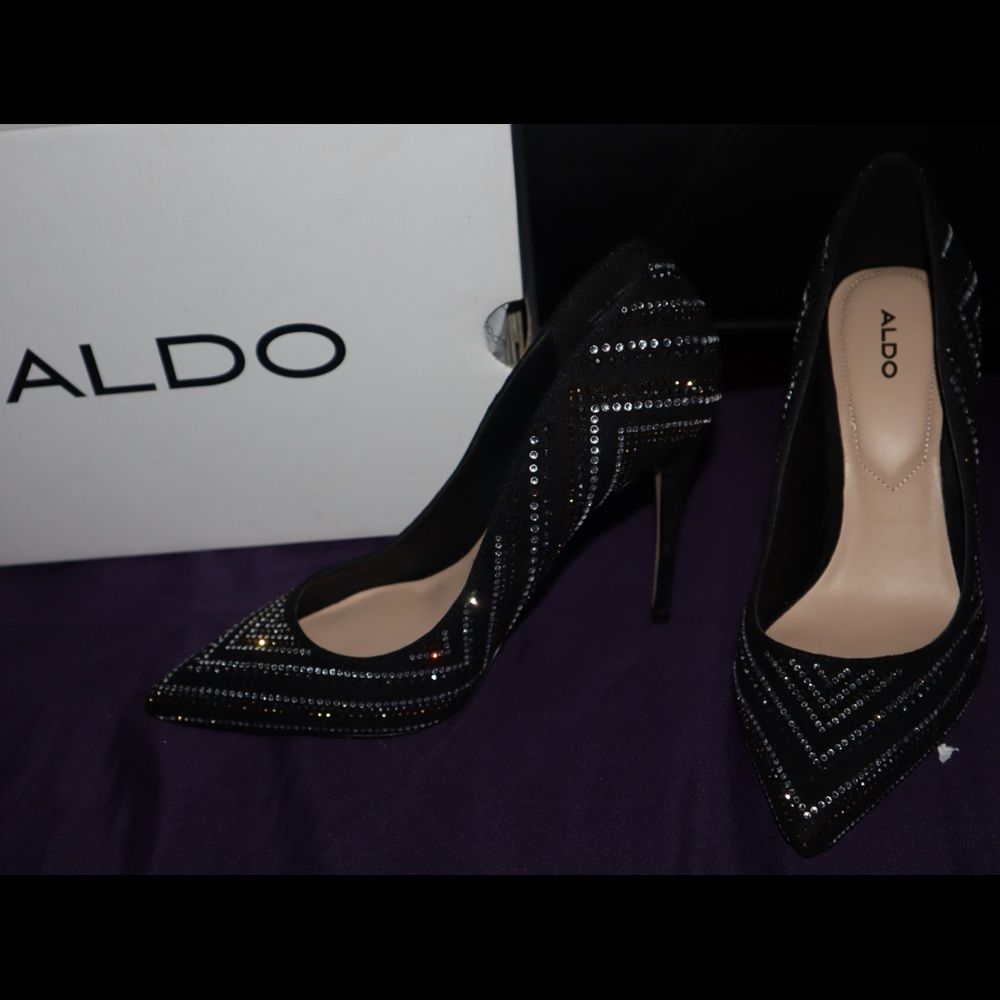 Black heels